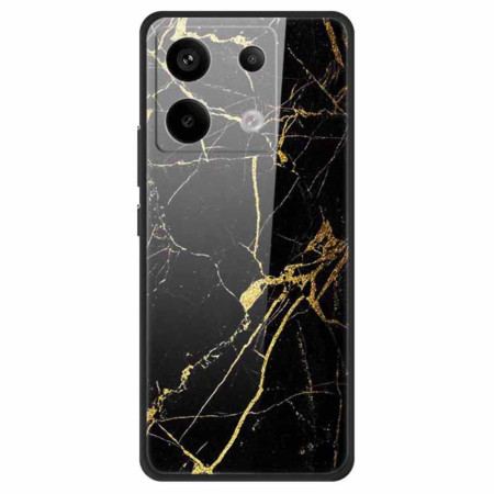 Skal För Xiaomi Redmi Note 13 Pro 5g Guldkorn Härdat Glas