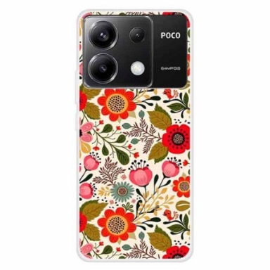 Skal Xiaomi Redmi Note 13 Pro 5g Telefonfodral Färgglada Blommor