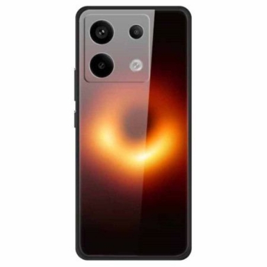 Skal Xiaomi Redmi Note 13 Pro 5g Telefonfodral Svart Hål Härdat Glas