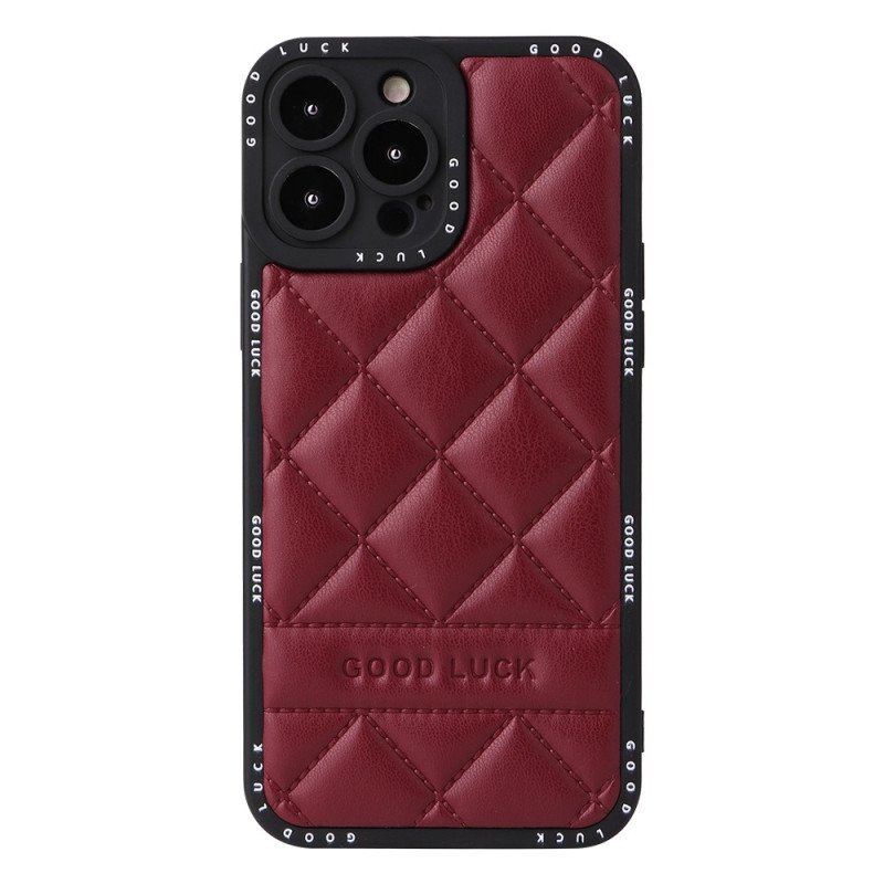 Skal iPhone 14 Pro Lycka Till Quilted