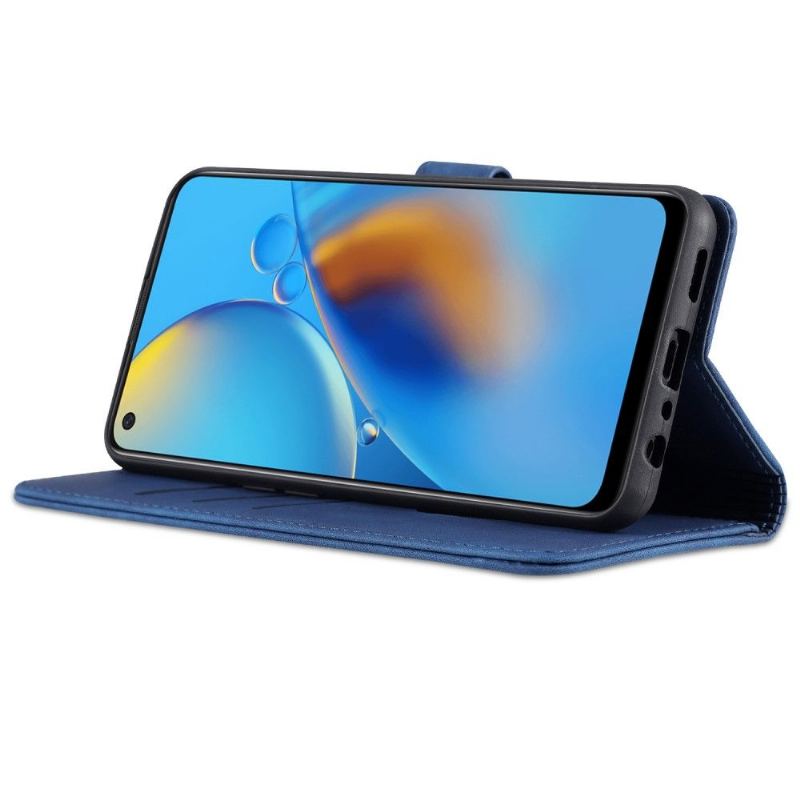 Fodral För Oppo A74 4G Folio-fodral Azns Korthållare