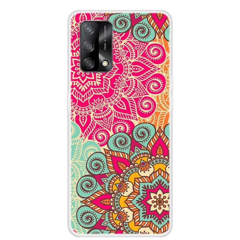 Mobilskal För Oppo A74 4G Retro Mandala