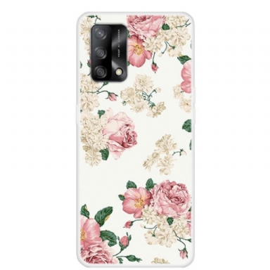 Skal För Oppo A74 4G Blommor