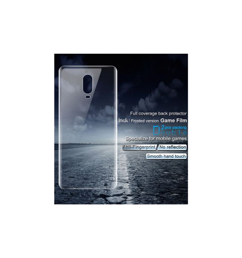 Oneplus 6T - 2 Hydrogelskyddsfilmer På Baksidan