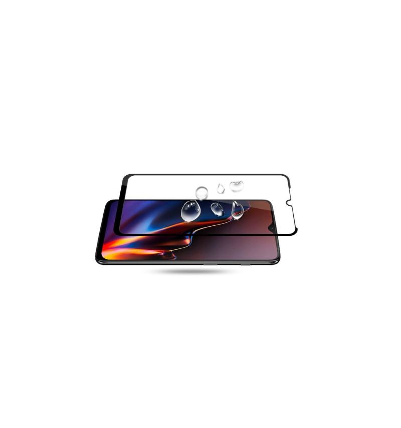 Oneplus 6T Skärmskydd I Härdat Glas I Full Storlek - Svart