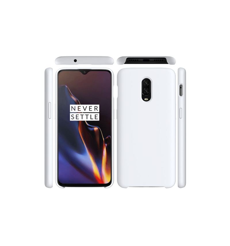 Skal För OnePlus 6T Flytande Silikon