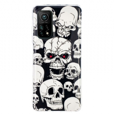 Skal För Xiaomi Mi 10T / 10T Pro Fallskydd T / Mi 10t Pro Luminous Skull