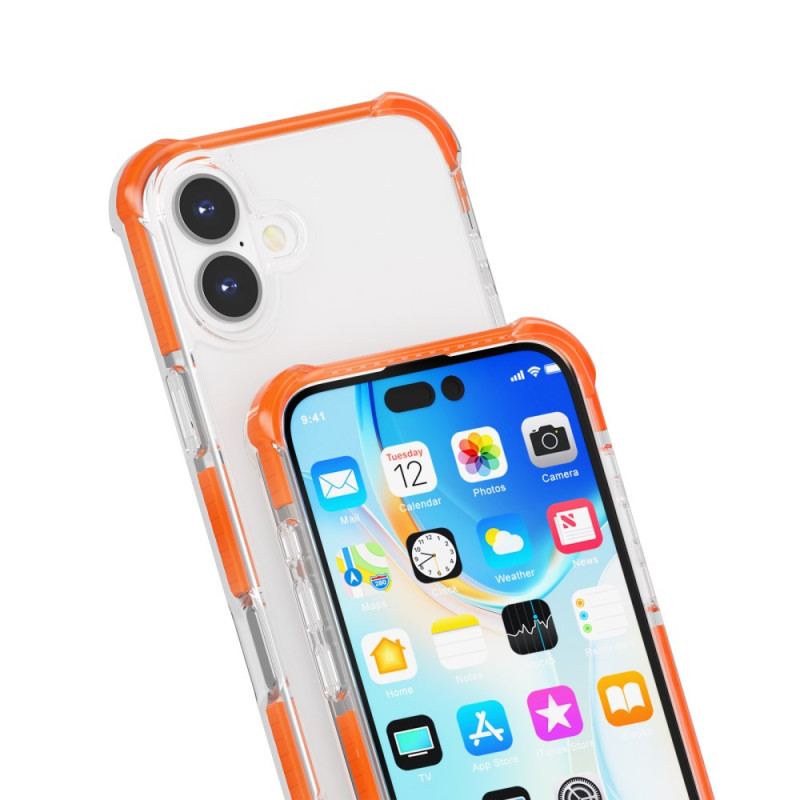 Skal iPhone 16 Plus Airbag-kanter