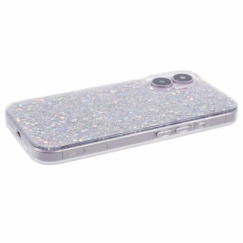 Skal iPhone 16 Plus Glitter