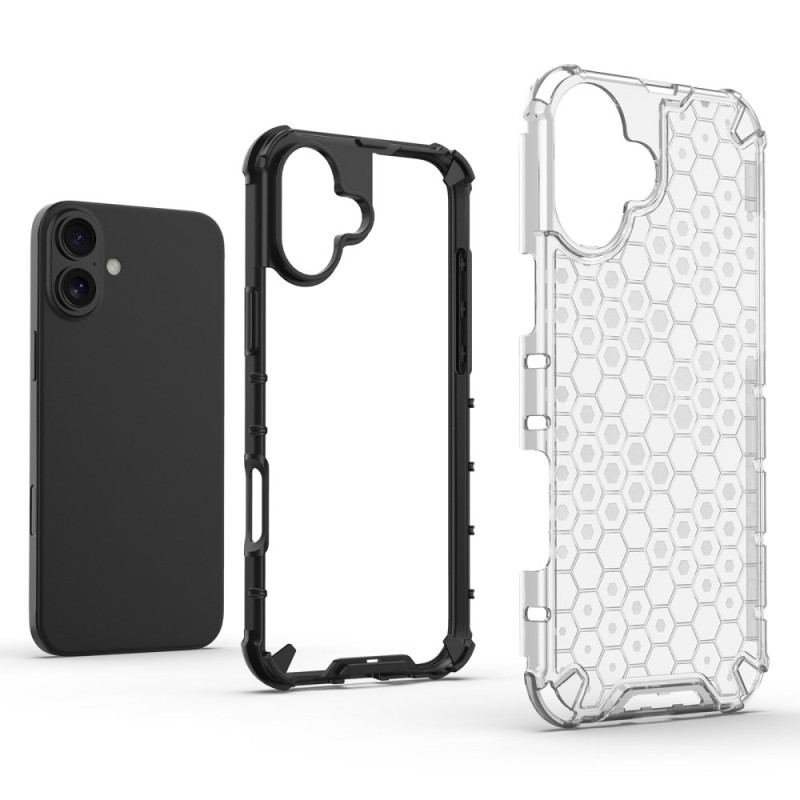 Skal iPhone 16 Plus Telefonfodral Honeycomb