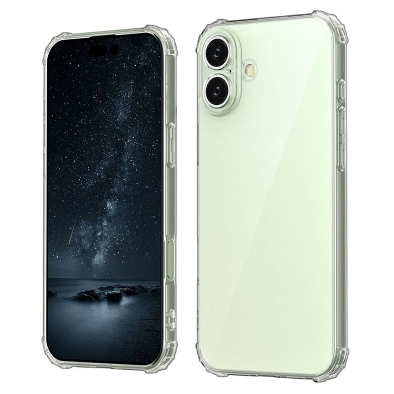 Skal iPhone 16 Plus Transparenta Förstärkta Hörn