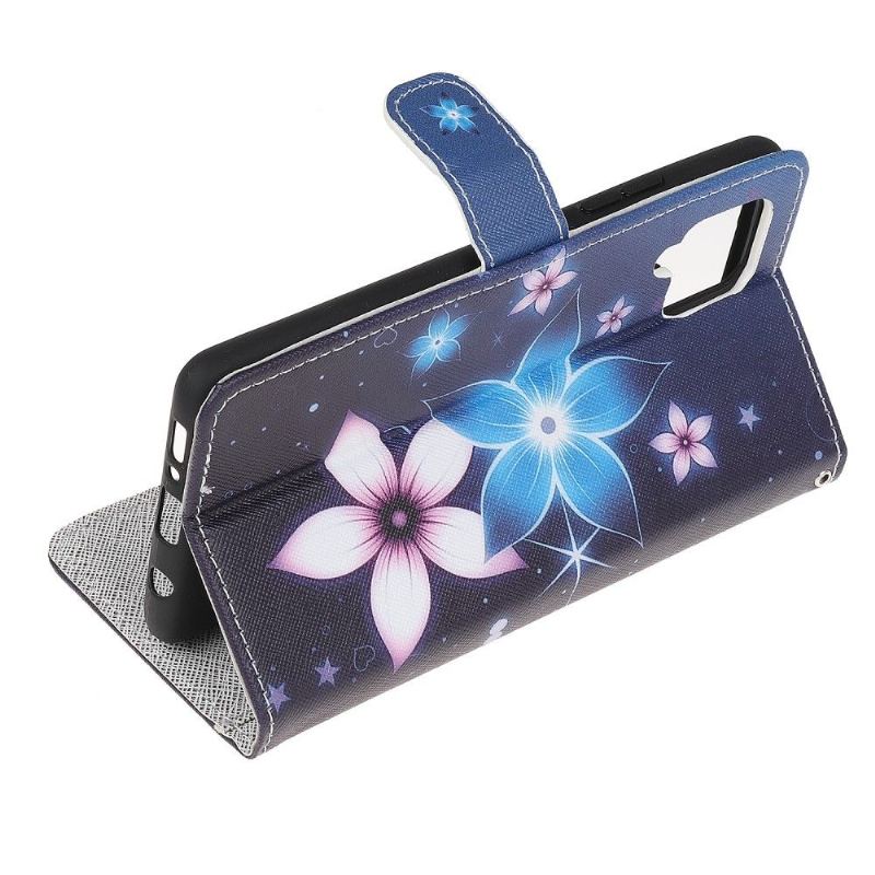 Fodral För Samsung Galaxy M32 Blommor