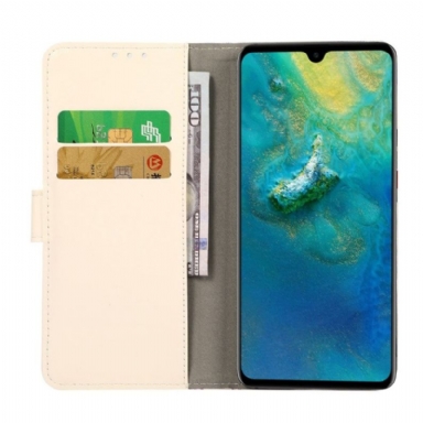 Fodral För Samsung Galaxy M32 Blommor Och Fjärilsillustration