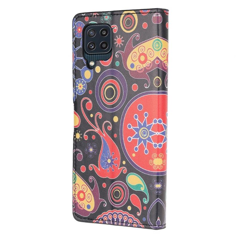 Folio-fodral För Samsung Galaxy M32 Paisleyblomma