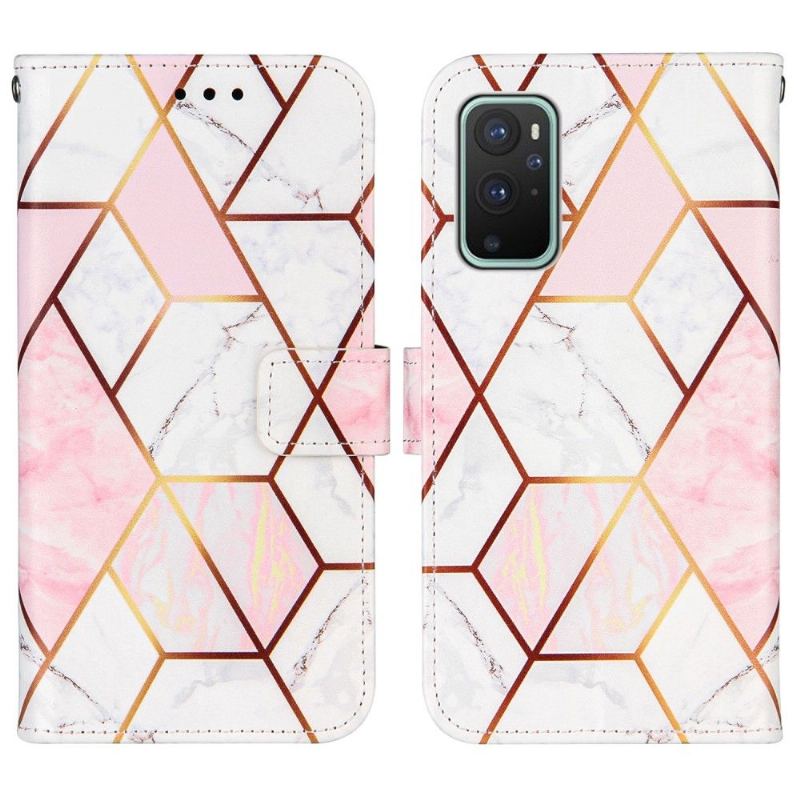 Fodral För OnePlus 9 Hemming Chic Geometri