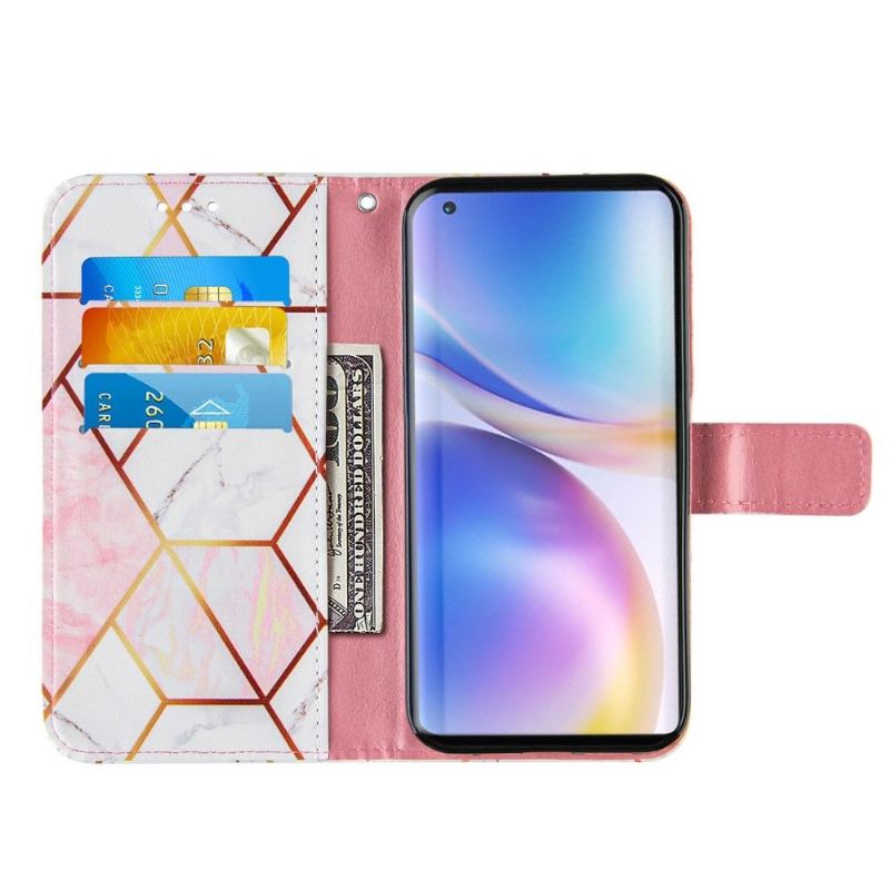 Fodral För OnePlus 9 Hemming Chic Geometri