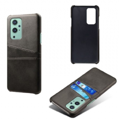 Skal För OnePlus 9 Melody Leather Effekt Korthållare