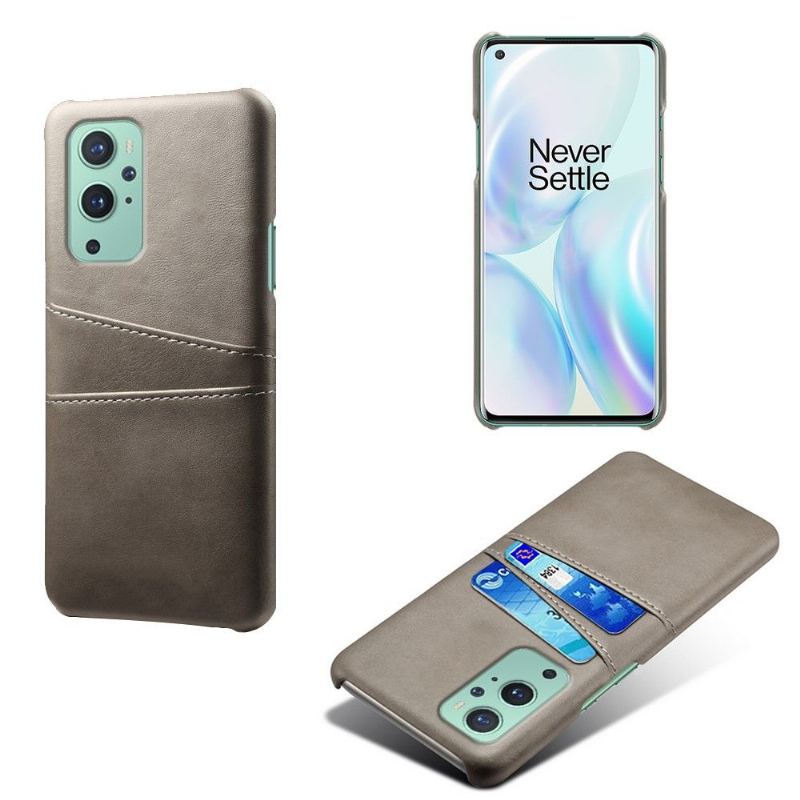 Skal För OnePlus 9 Melody Leather Effekt Korthållare