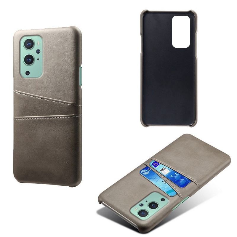 Skal För OnePlus 9 Melody Leather Effekt Korthållare