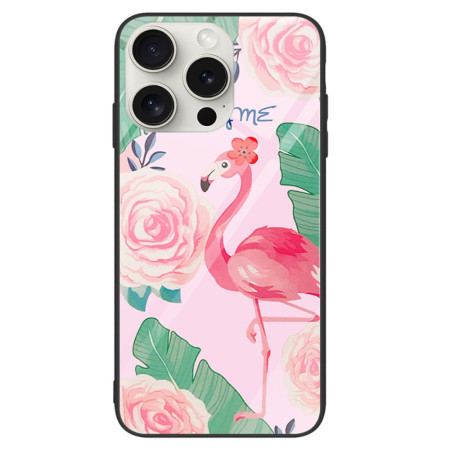 Skal iPhone 16 Pro Flamingo Härdat Glas