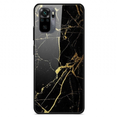 Mobilskal Poco M5s Supreme Marble Härdat Glas