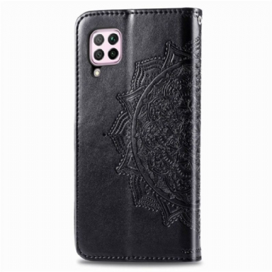 Fodral För Huawei P40 Lite Mandala Sun Korthållare