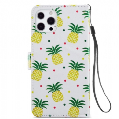 Fodral För iPhone 13 Pro Ananas