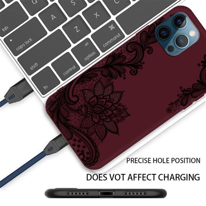 Skal För iPhone 13 Pro Bedrijf Claudette Lace