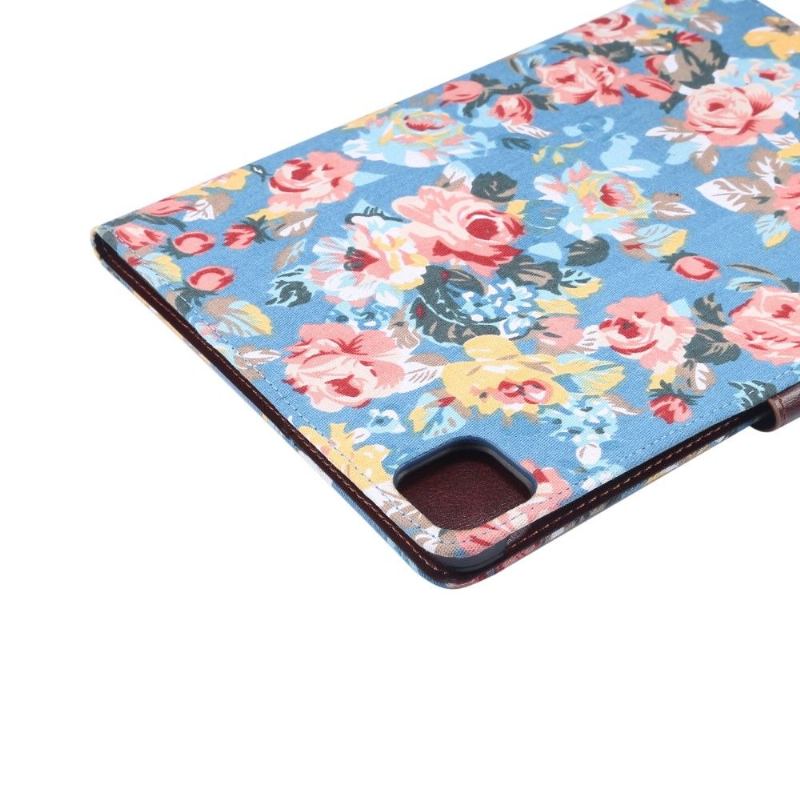 Cover iPad Air 10.9" (2020) Blommigt Tyg