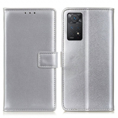 Fodral För Xiaomi Redmi Note 11 Pro / 11 Pro 5G Basic Konstläder