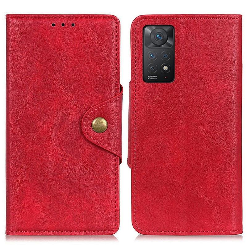 Fodral För Xiaomi Redmi Note 11 Pro / 11 Pro 5G Full Protect Matt Konstläder