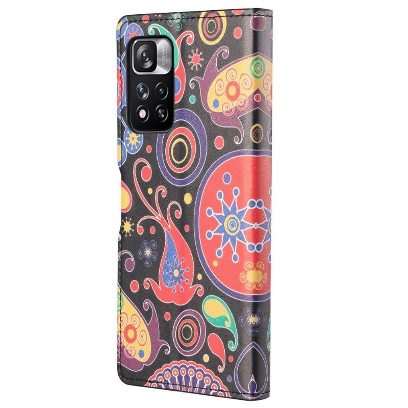 Fodral För Xiaomi Redmi Note 11 Pro / 11 Pro 5G Hemming Paisleyblomma