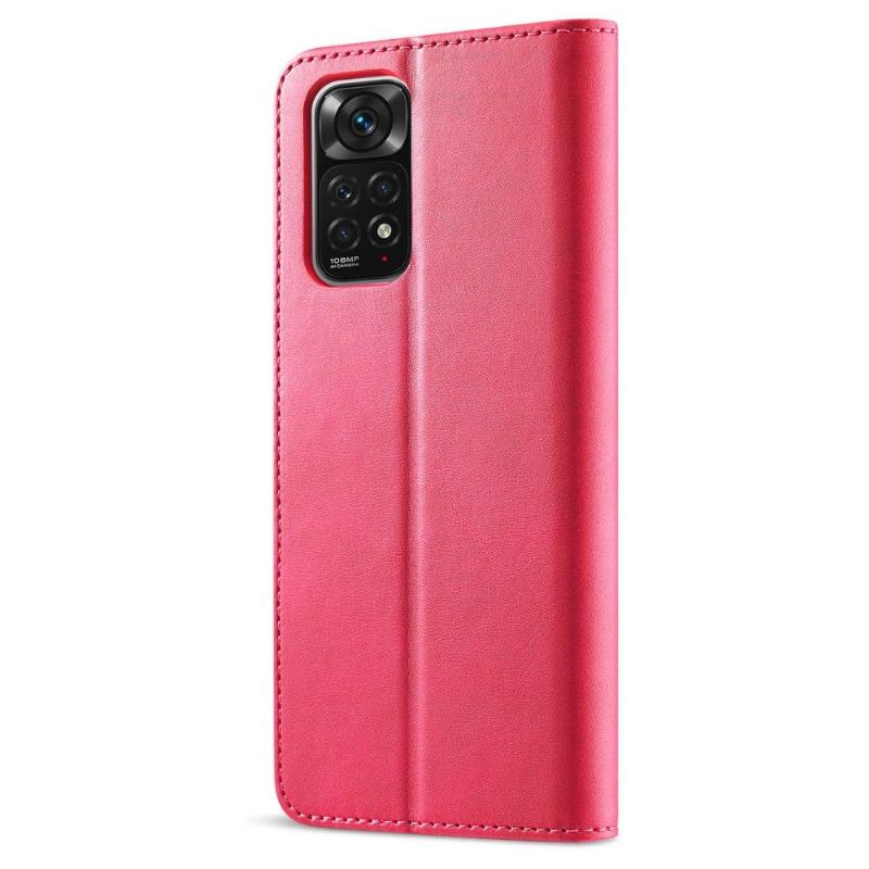 Fodral För Xiaomi Redmi Note 11 Pro / 11 Pro 5G Lädereffekt Lc.imeeke