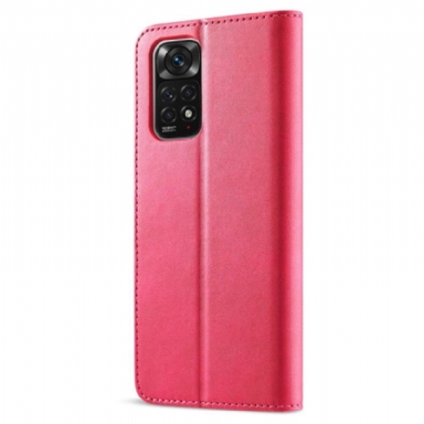 Fodral För Xiaomi Redmi Note 11 Pro / 11 Pro 5G Lädereffekt Lc.imeeke