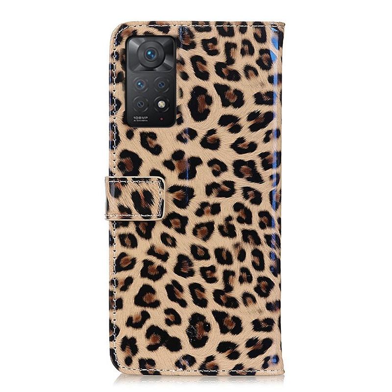 Fodral För Xiaomi Redmi Note 11 Pro / 11 Pro 5G Leopardstil I Konstläder