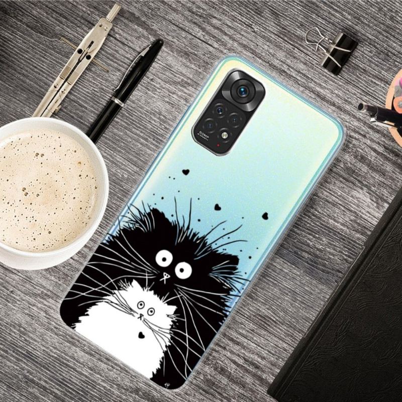 Mobilskal För Xiaomi Redmi Note 11 Pro / 11 Pro 5G Svarta Och Vita Katter