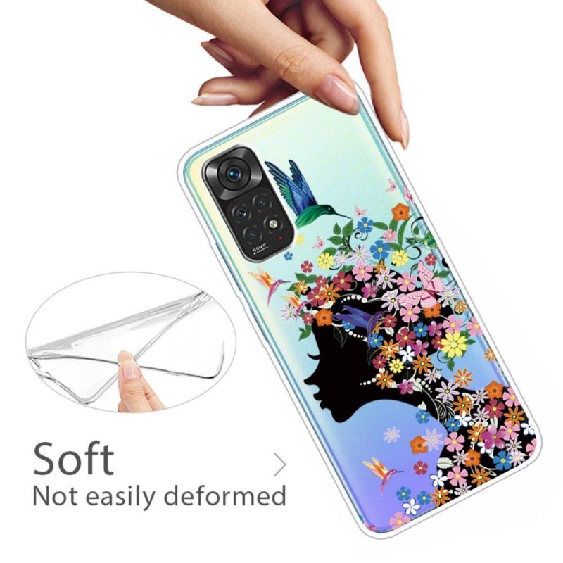 Skal För Xiaomi Redmi Note 11 Pro / 11 Pro 5G Bedrijf Kolibriblommor