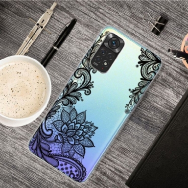 Skal För Xiaomi Redmi Note 11 Pro / 11 Pro 5G Hemming Blomspets