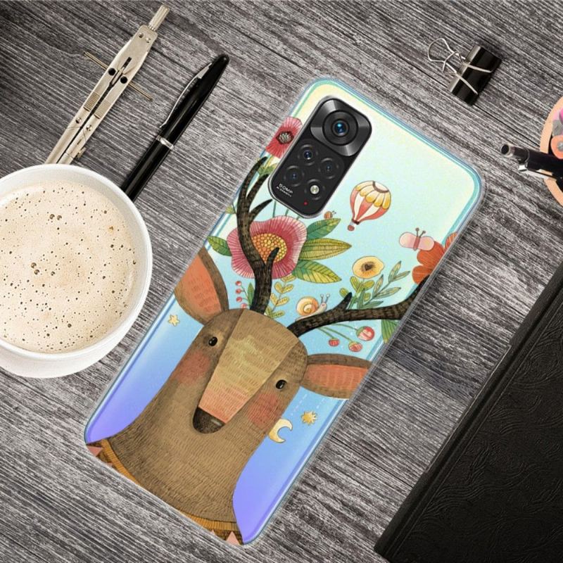 Skal För Xiaomi Redmi Note 11 Pro / 11 Pro 5G Hemming Illustration Rådjur