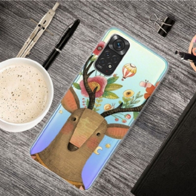 Skal För Xiaomi Redmi Note 11 Pro / 11 Pro 5G Hemming Illustration Rådjur