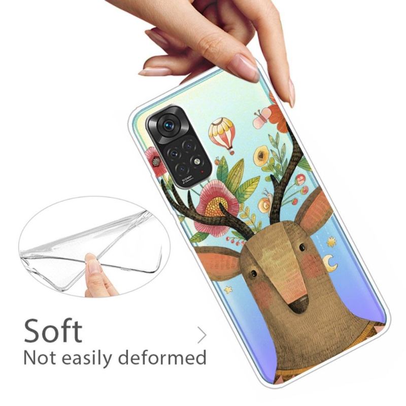 Skal För Xiaomi Redmi Note 11 Pro / 11 Pro 5G Hemming Illustration Rådjur