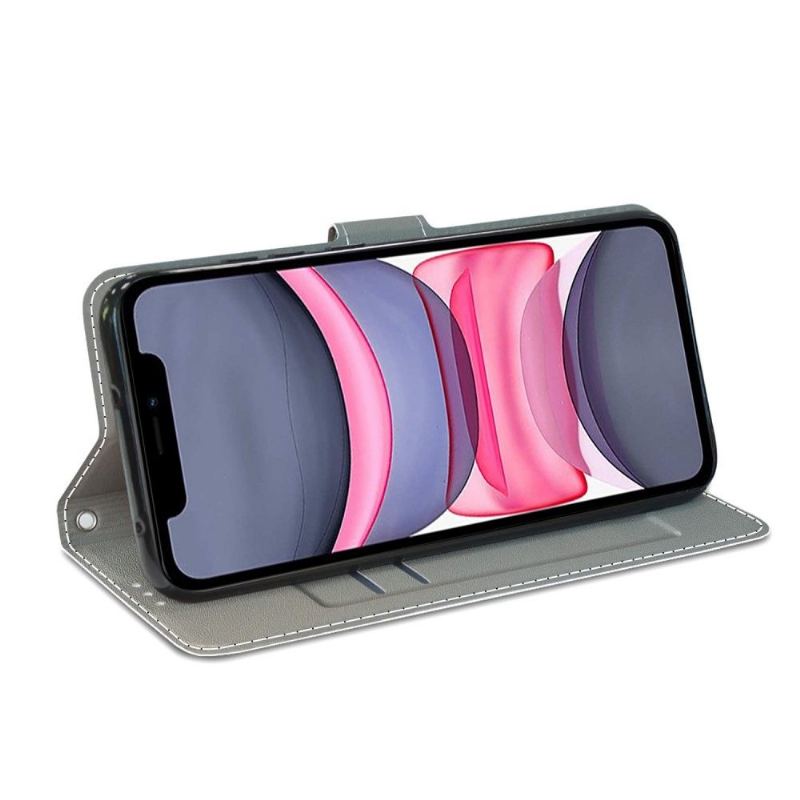 Fodral För iPhone 11 Violett Blommor Illustration