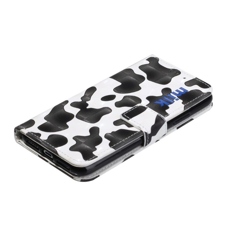 Läderfodral För iPhone 11 Cow Style + Axelrem