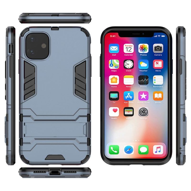 Skal För iPhone 11 Cool Guard Stötsäker Med Integrerat Stativ