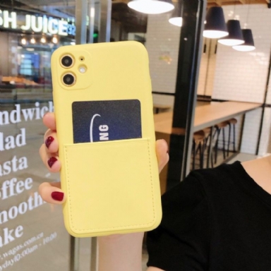 Skal För iPhone 11 Hemming Mia Silikonkorthållare