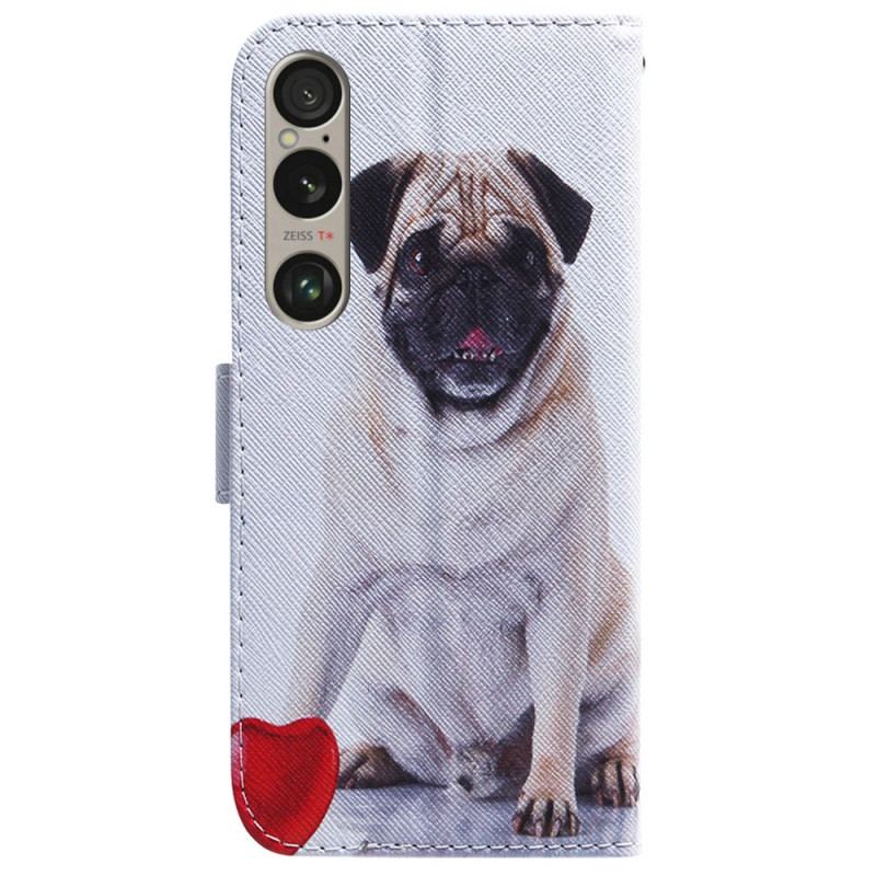 Fodral Sony Xperia 1 Vi Mops Hund