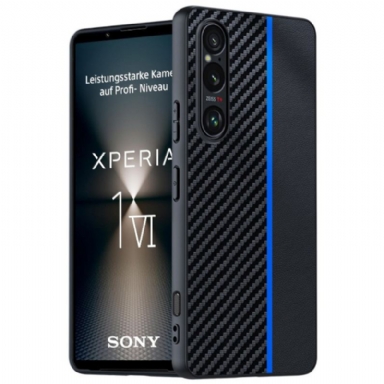 Skal Sony Xperia 1 Vi Telefonfodral Kolfiberstil