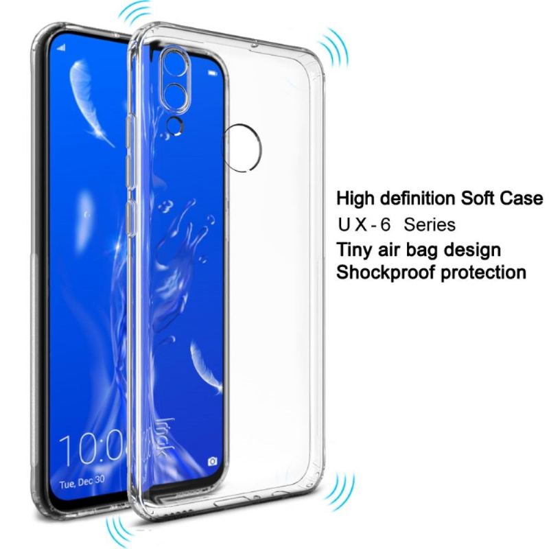 Skal För Honor 10 Lite Transparent Ultra Mjuk