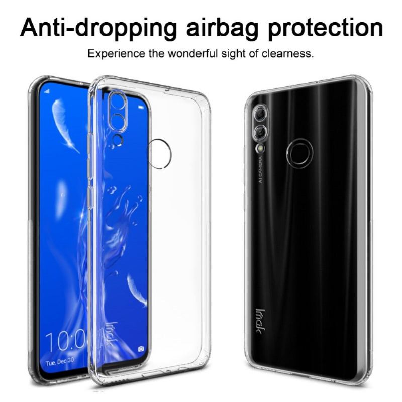 Skal För Honor 10 Lite Transparent Ultra Mjuk