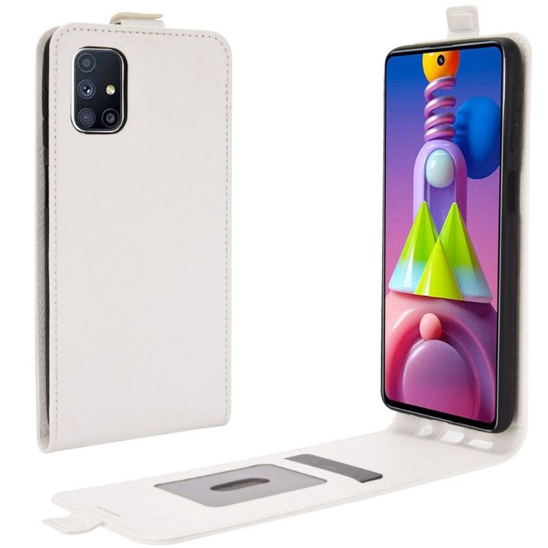 Fodral För Samsung Galaxy M51 Bedrijf Folio-fodral Vertikal Konstläder